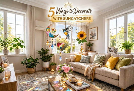 5 Beautiful Ways to Decorate Your Home with Suncatchers